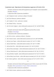 Commissioni esami a - Giurisprudenza