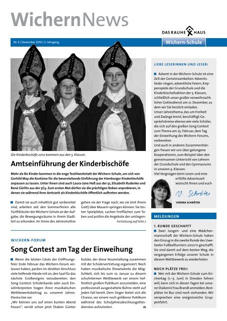 WichernNews - Wichern-Schule