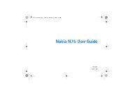 Nokia N75 User Guide