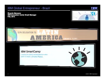 IBM Global Entrepreneur - Brazil