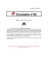 Circulaire n°45