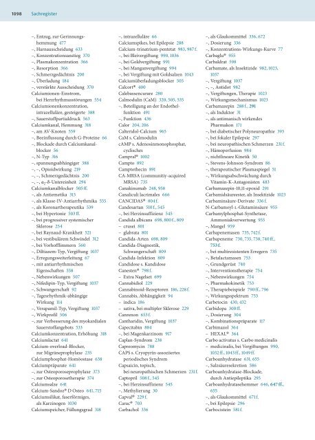 Sachregister - Wissenschaftliche Verlagsgesellschaft