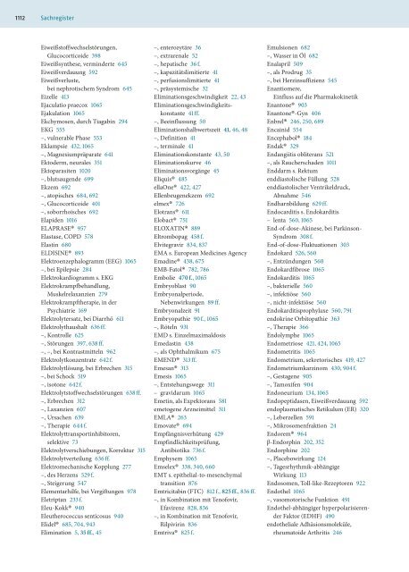 Sachregister - Wissenschaftliche Verlagsgesellschaft