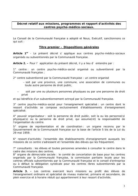 Monsieur Jean- Pierre HUBIN - Enseignement en CommunautÃ© ...