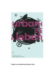 Reader zur Ausstellung Urbanes Leben - Württembergischer ...