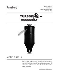 Turbodisk 2 Assembly (LN-9240-02.1) - Ransburg