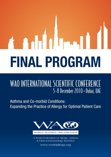 Dubai Final-v20.indd - World Allergy Organization