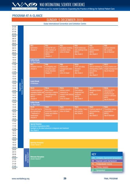 Dubai Final-v20.indd - World Allergy Organization