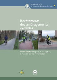 Revêtements des aménagements cyclables