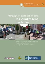 Marquage et signalisation dans les contresens ... - Bruxelles MobilitÃ©