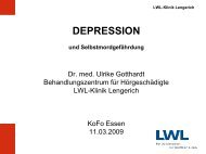 DEPRESSION - Zeichen setzen!