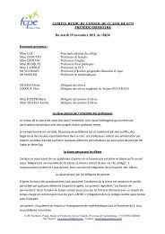 compte rendu du conseil de classe de 5eme5 - FCPE Ponthierry ...