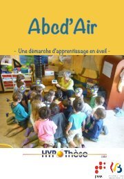 - Une démarche d’apprentissage en éveil -