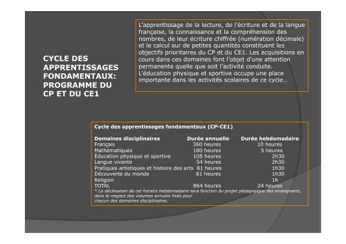 TROIS OBJECTIFS GENERAUX DE L’EPS