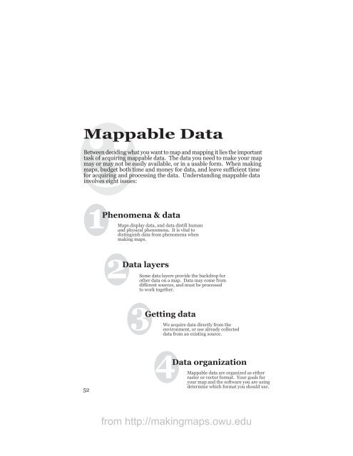 Mappable data - Making Maps