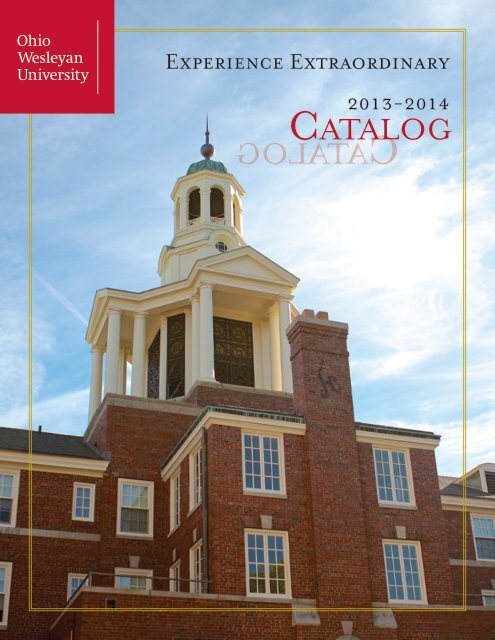 online catalog - OWU Catalog - Ohio Wesleyan University