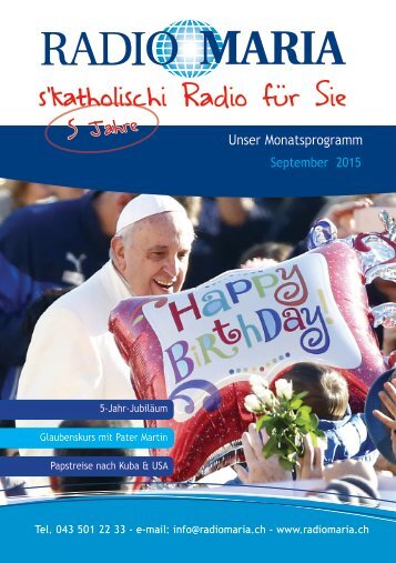 Radio Maria Schweiz - September 2015