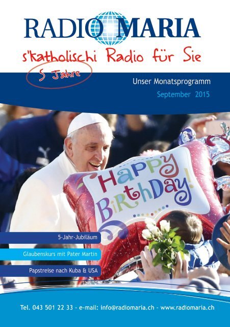 Radio Maria Schweiz - September 2015