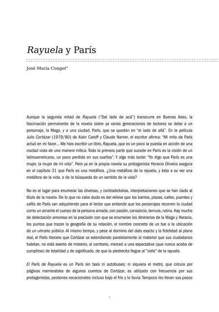 Rayuela: el ParÃ­s de CortÃ¡zar - El PaÃ­s