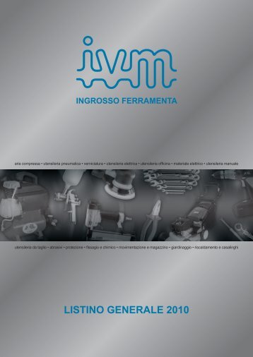LISTINO GENERALE IVM 2010 (agg. 01-06-10)