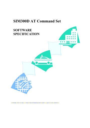 SIM300D AT Command Set - Distributed Systems and Networking