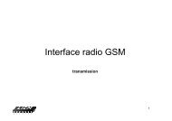 Interface radio GSM
