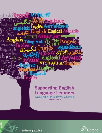 Supporting English Language Learners in Grades 1 to 8 - Ontario
