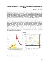 1 Liquidez internacional y el rol del FMI: Lecciones de la crisis y ...