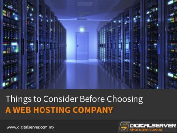 Web Hosting Company in Mexico – Tips to Choose!