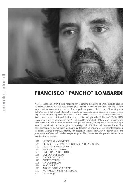 Apclai - Festival del Cinema Latino Americano a Trieste