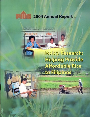 Policy Research Helping Provide Affordable Rice to Filipinos