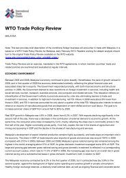 WTO Trade Policy Review