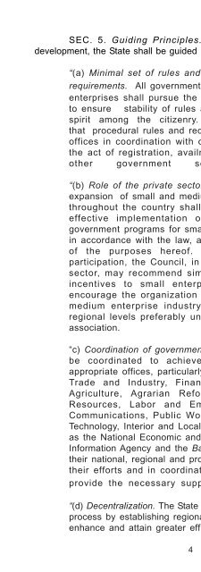 Guide to the Magna Carta for Micro Small and Medium Enterprises