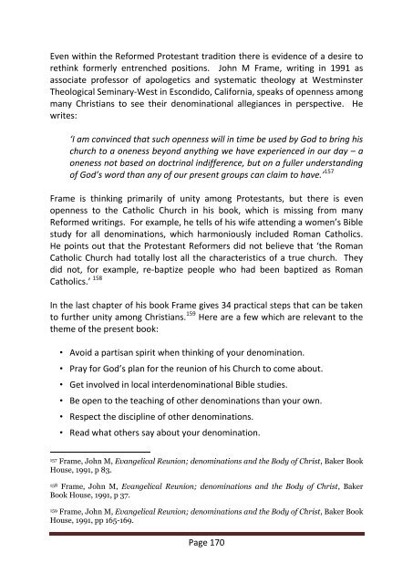 Christian Unity (the book) - The Maranatha Community