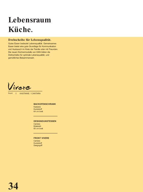 DAN-Küchen Vivere - kitchenbroker.de