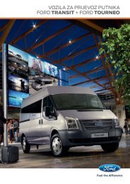 Ford Transit za prijevoz putnika – katalog