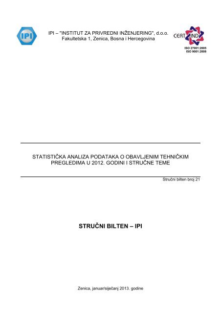 STRUČNI BILTEN – IPI