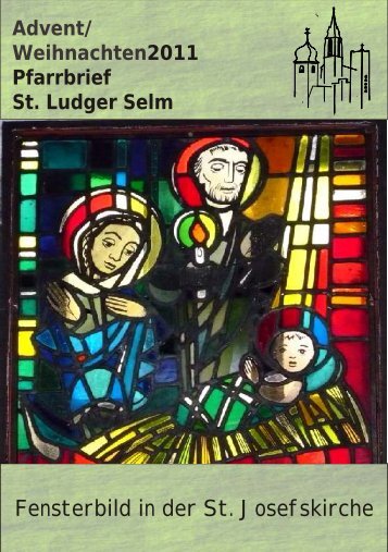 Fensterbild in der St Josefskirche