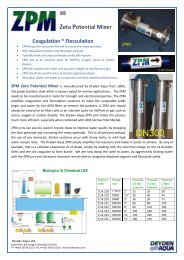 Zeta Potential Mixer Coagulation * Flocculation - Dryden Aqua Ltd