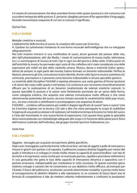 Manuale Progetto Sport a Scuola - Fijlkam