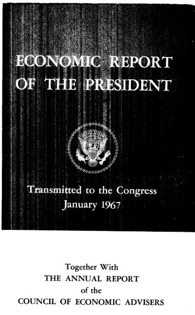 Economic Report of the President