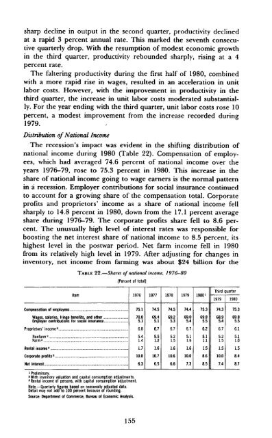 Economic Report of the President