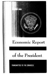 Economic Report or the President