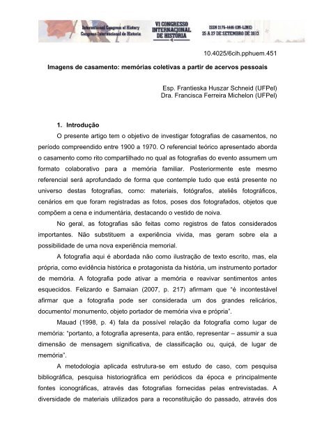 O TÃ­tulo do trabalho deverÃ¡ ser centralizado, em fonte arial 12 e ...