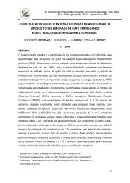 construÃ§Ã£o de modelo matemÃ¡tico para a quantificaÃ§Ã£o de lipÃ­dios ...