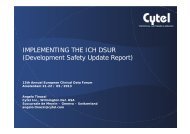 (Development Safety Update Report)