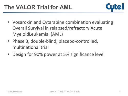 Monitoring Adap-ve Clinical Trials a Case Study