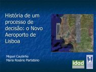 História de um processo de decisão o Novo Aeroporto de Lisboa