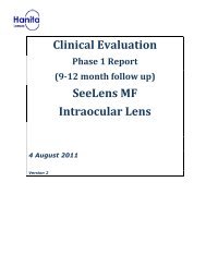 SeeLens MF Intraocular Lens