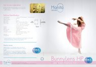 BunnyLens HP - Product brochure - Hanita Lenses